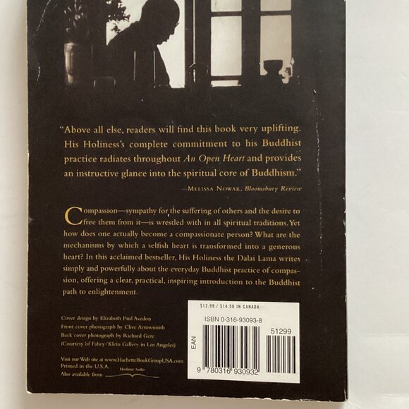 An Open Heart Paperback Book By Dalai Lama Bestseller A Good Read - Picture 4 of 8
